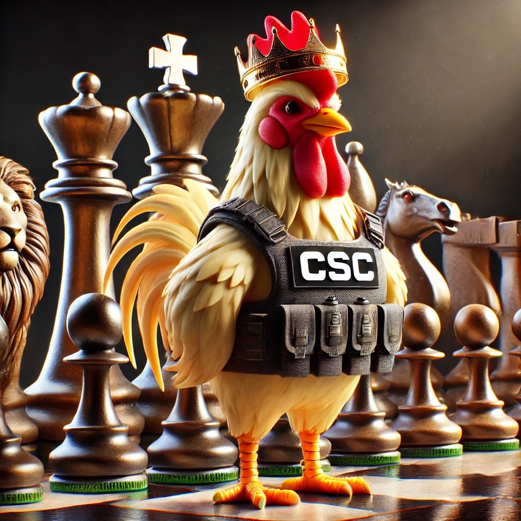 CSChicken_'s tweet image. Surprise surprise motherf@ckers. The king is here 

$CSC #King