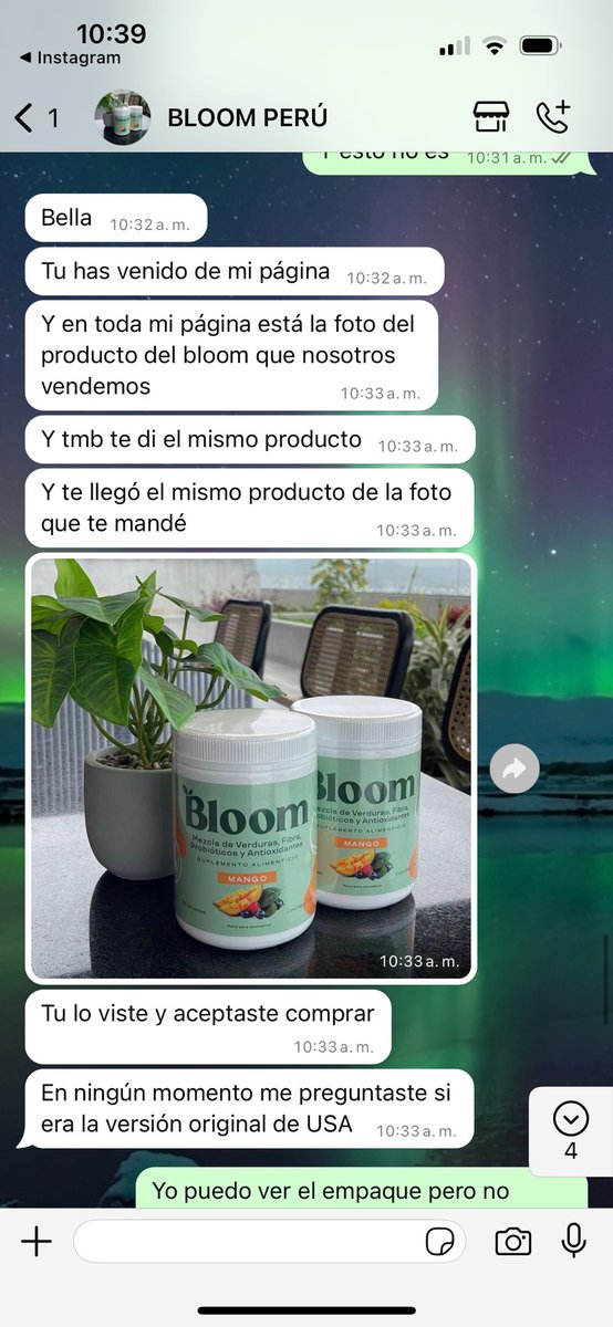 Hoy descubrí un robo de identidad de marca en todo su esplendor: “Bloom Perú” 🧵