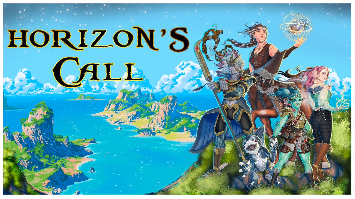Sword & Key โ๏ธ๐๏ธ (@sword_and_key) on Twitter photo In 1 hour, Horizon's Call catches the crew back at home just in time for Candletide! Has there been time for present shopping? Has that ever stopped them before? Featuring <a href="/DSword16/">Derek Sword</a> as GM, with <a href="/kayemcea_/">KMC๐ชฝ</a> <a href="/archmageofdice/">Mer (they/she) - Check pinned post</a> <a href="/TheEvaSerrate/">Eva</a> and IG: mikylsandoval In 1 hour, Horizon's Call catches the crew back at home just in time for Candletide! Has there been time for present shopping? Has that ever stopped them before? Featuring <a href="/DSword16/">Derek Sword</a> as GM, with <a href="/kayemcea_/">KMC๐ชฝ</a> <a href="/archmageofdice/">Mer (they/she) - Check pinned post</a> <a href="/TheEvaSerrate/">Eva</a> and IG: mikylsandoval