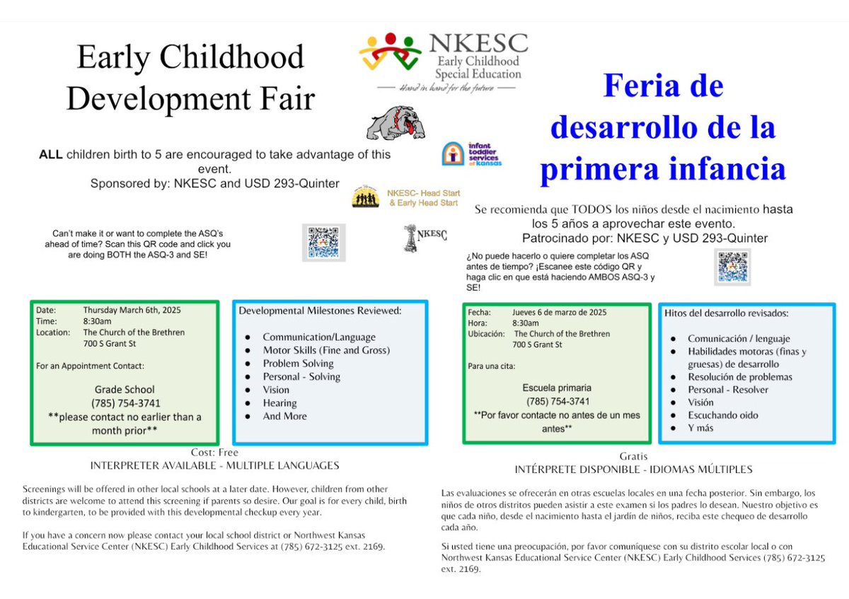 Quinter’s EC Fair will be on Thursday March 6th, 2025! See flyer for more details!