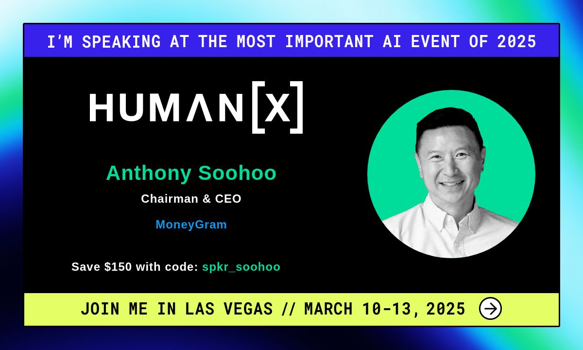 I’m looking forward to speaking at HumanX, the most important AI conference of 2025, and I’d love for you to join me!
humanx.co/register?snoba…