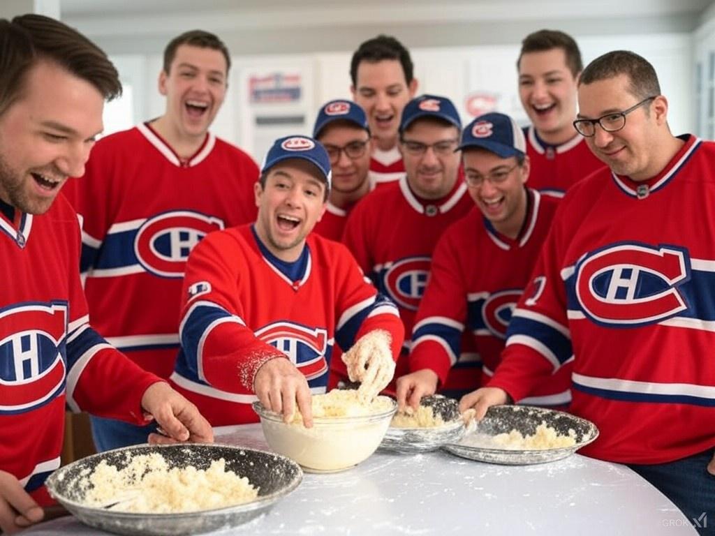 goVCIca's tweet photo. #BackInTheMix @CanadiensMTL @LNH_FR
(Image de @grok) https://t.co/dis7qs5718