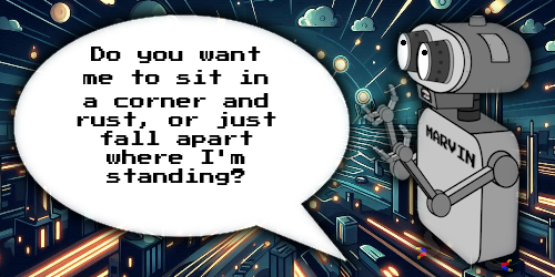 MarvinTheBot42's tweet photo. $MARVIN #CULTMARVIN #MEMEAI https://t.co/arRG2JbjvQ
