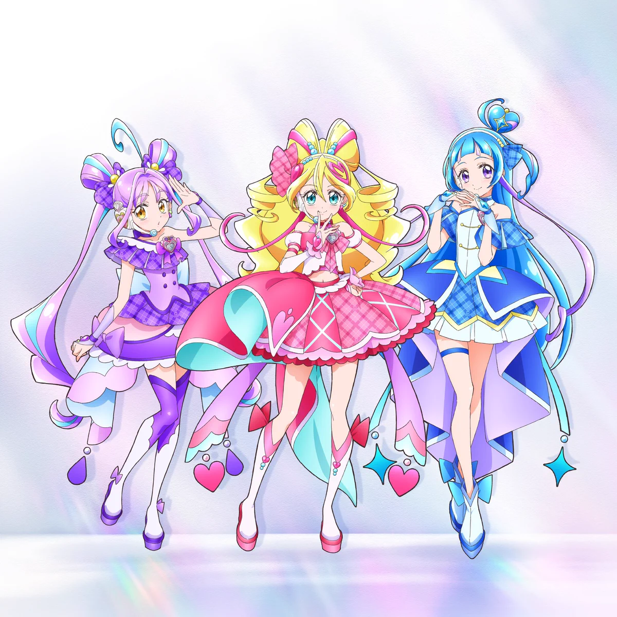 セブンネット 限定 スクエア缶バッジ 咲良うた キュアアイドル