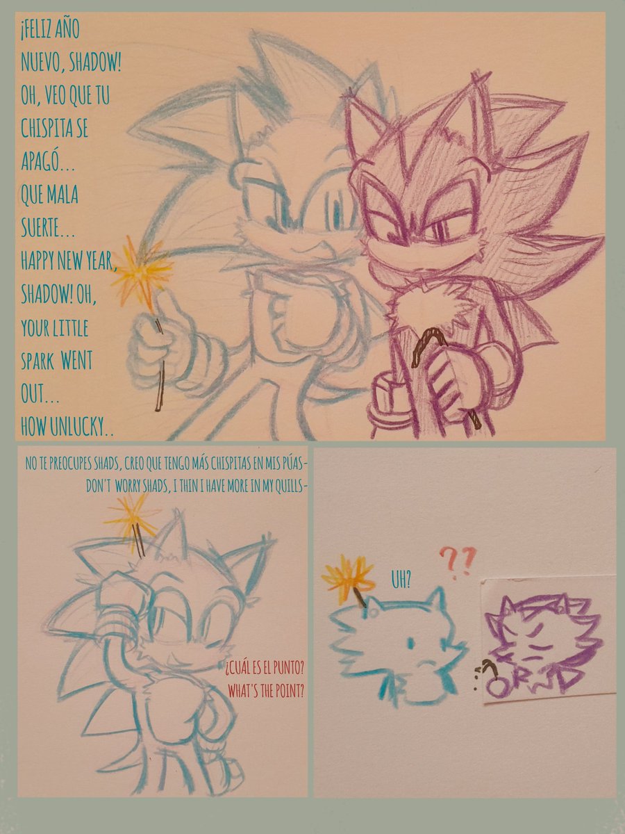 The_Chabelito's tweet photo. SHADOW'S SPARK ✨️ (Unfinished) 
Happy New Year (late) 
#SonicMovie3 #sonadow https://t.co/PaQP4QHG2C