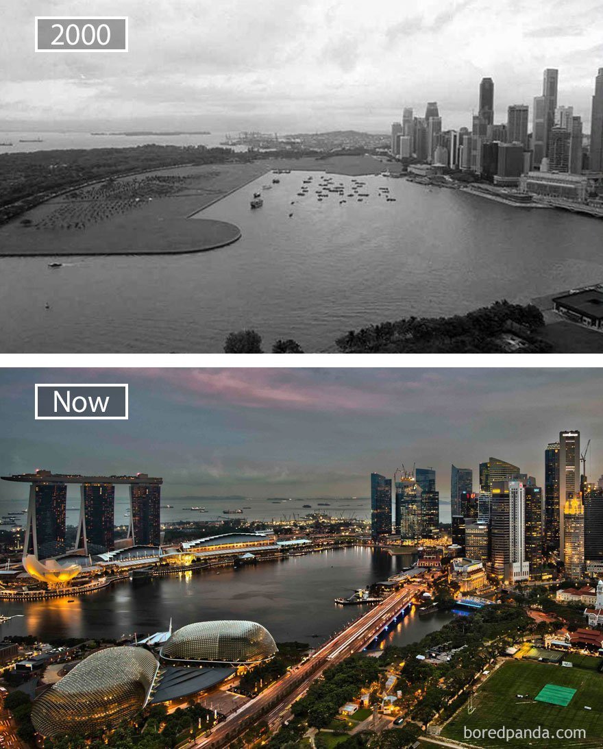 Civixplorer's tweet photo. The transformation of Singapore 🇸🇬 https://t.co/mdNK4SRbZO