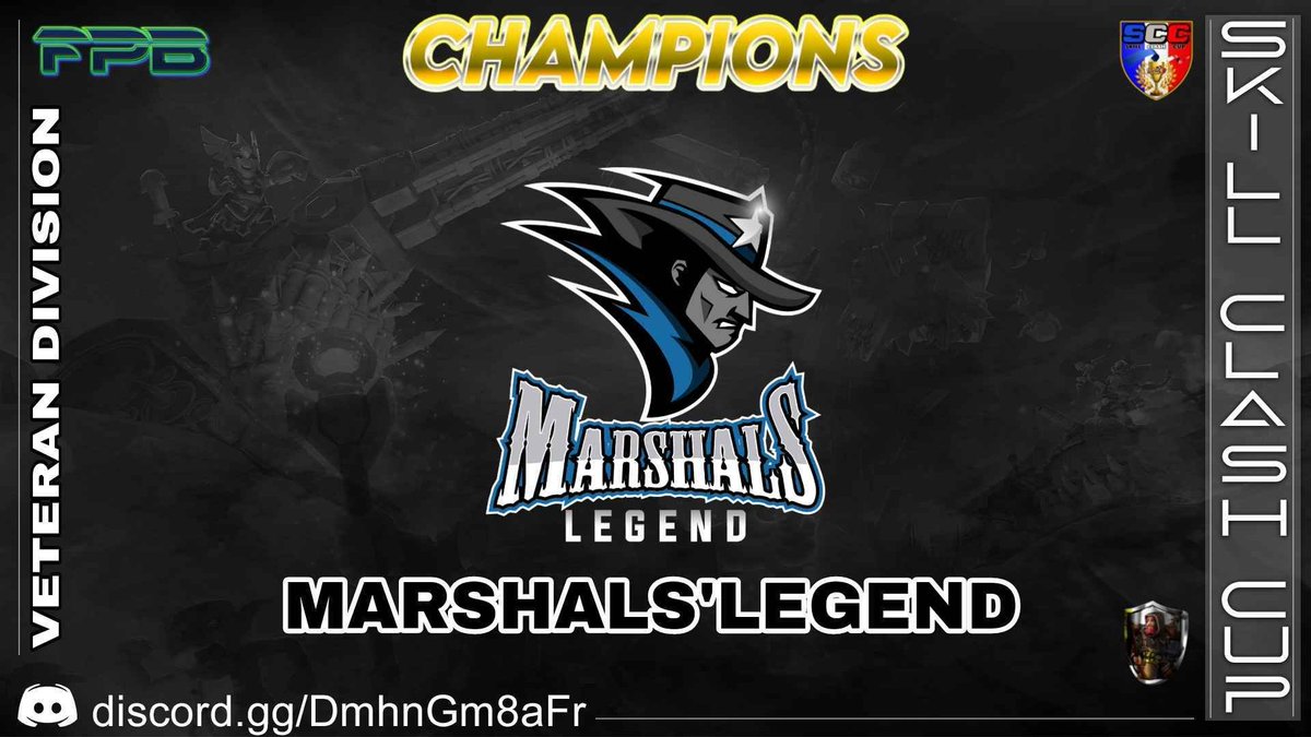 🏆 SCC VETERAN S1 CHAMPIONS 🎉

Thx <a href="/SkillClashCup/">Skill Clash Cup</a> 💪🤠