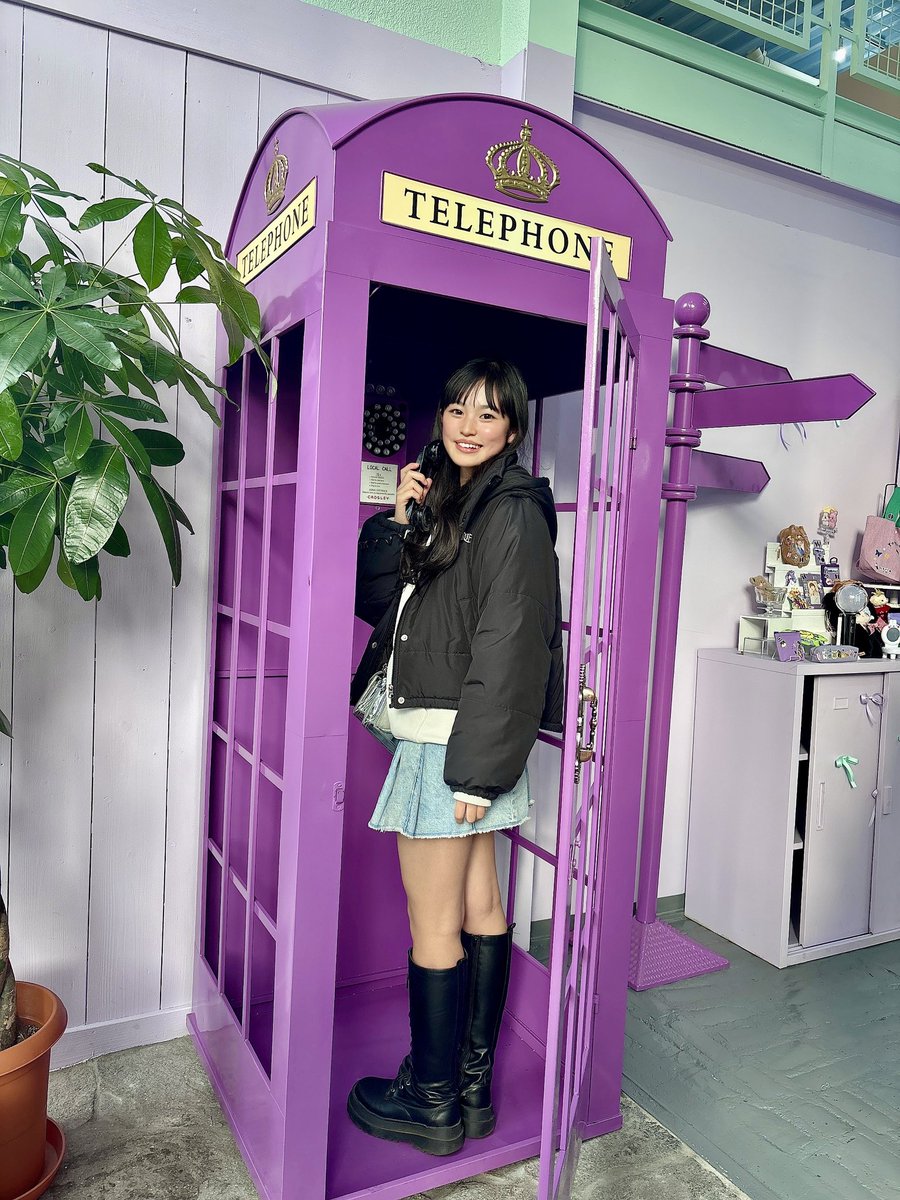 RINO1771's tweet photo. もしもーし☎︎✨
可愛いの発見💜💛 https://t.co/pEKjk3dXaj