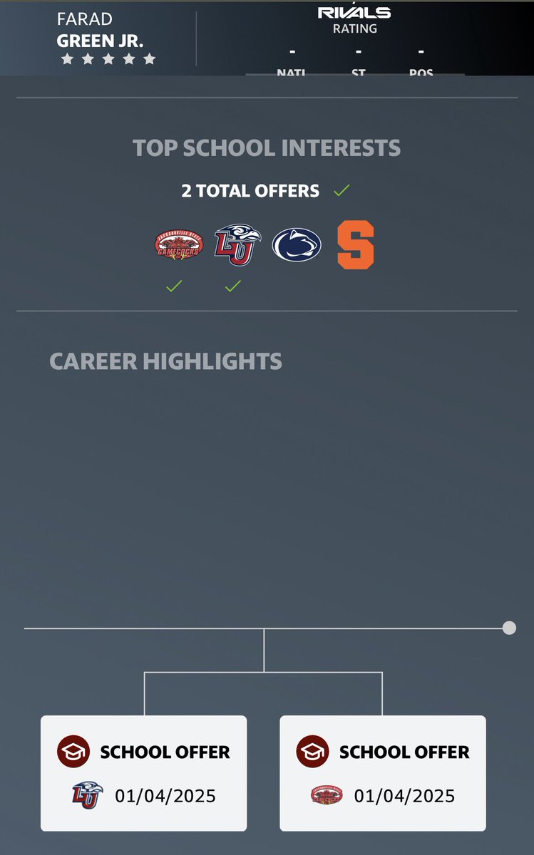 ⭐️’s Coming soon it’s only the beginning! #humbleandhungry 

<a href="/RivalsFriedman/">Adam Friedman</a> @RivalsRichie <a href="/SWiltfong_/">Steve Wiltfong</a> <a href="/CoachDgrant/">Darnell Grant</a> <a href="/WestOrangeHSFB/">WestOrangeHSFootball</a> <a href="/247Sports/">247Sports</a> <a href="/adamgorney/">Adam Gorney</a>