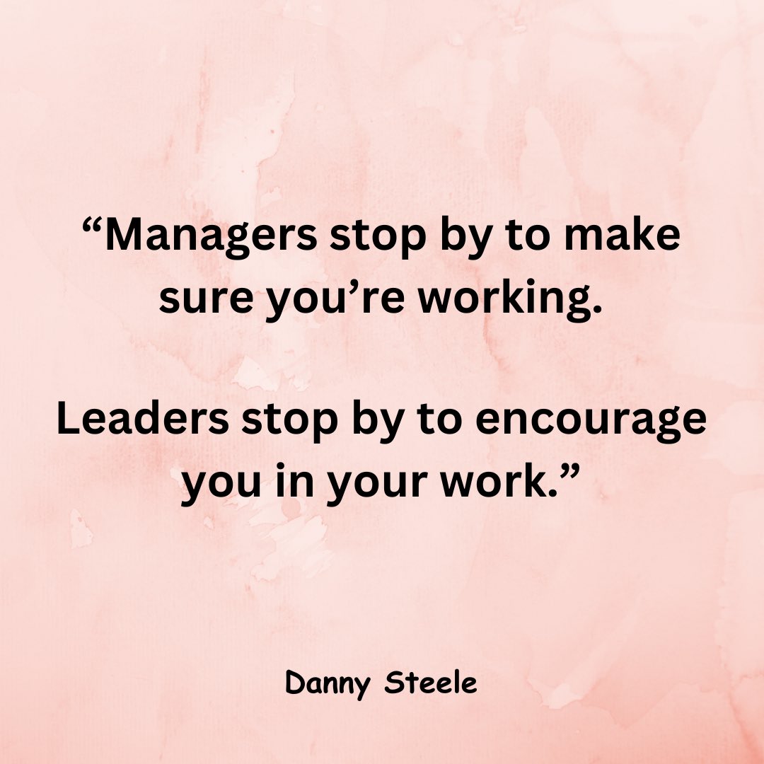 Managers and Leaders