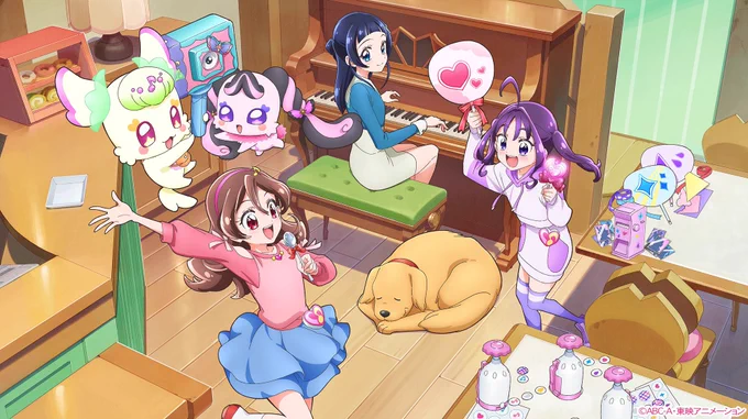 idol precure omggg….theyre so CUTE 