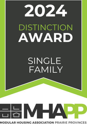 2024 was an incredible year, opening a new office in Acheson and then winning 2 prestigious Awards of Excellence from the Modular Housing Association. The Commercial Award was for our elder suites project (Calling Lake) &amp; The SFD Award was for the Hudson. #modularhomes #Alberta