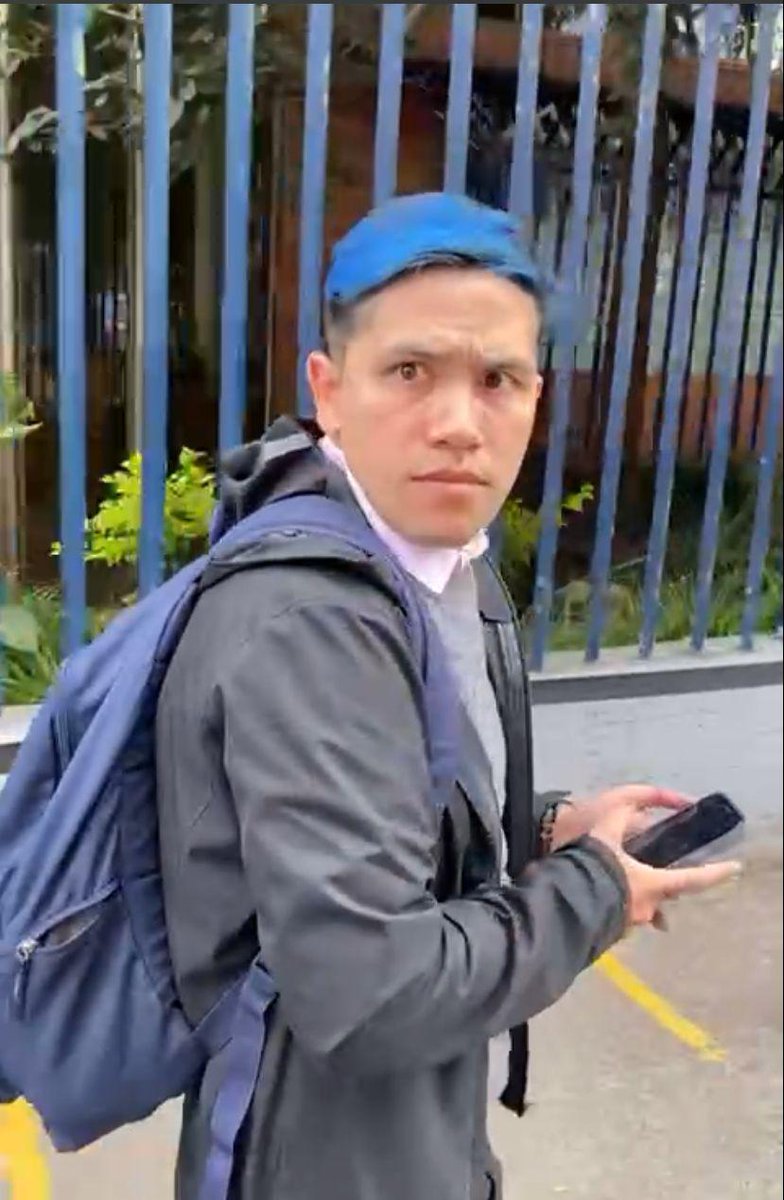 angelicamf's tweet photo. Este es Stefan Quiroga Fajardo @Aquisetrina que, durante años, ha acosado y amenazado sistemáticamente a varias mujeres. Ha sido denunciado en varias ocasiones pero los procesos no avanzan. Publico esto amparada por las sentencias T-061 de 2022 y T-241 de 2023. Copiar y pegar. https://t.co/x1GwviixCf