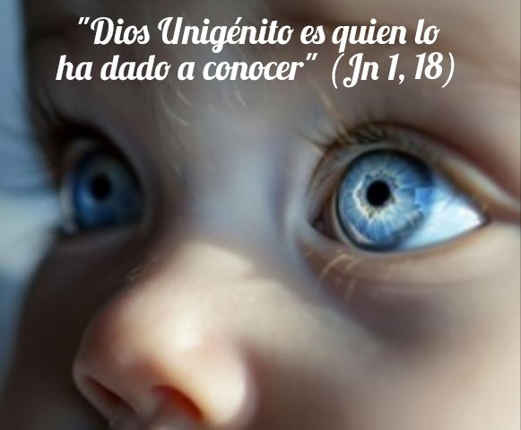 Chusmimartin's tweet photo. Nuestro Dios no es un Dios escondido. Ciertamente, a Dios nadie lo ha visto jamás. Dios Unigénito es quien lo ha dado a conocer. 
Por esto, no es acertado pensar que, puesto que Dios es un ser a quien nadie ha visto, es un ser entraño. Al contrario, se ha manifestado en su Hijo. https://t.co/Wfnr8HiFMd