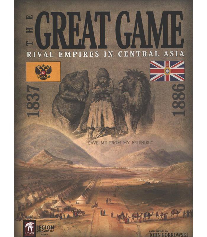 Great solo run of The Great Game. The Russians had amazing cards, the British awful. By 1860 Persia and Afghanistan are Russian vassels, but lost the Kazakhs to Rebels. The British conquerored Baluchistan but faced two rebellions and a Imperial Commitments in 1 decade! #wargames
