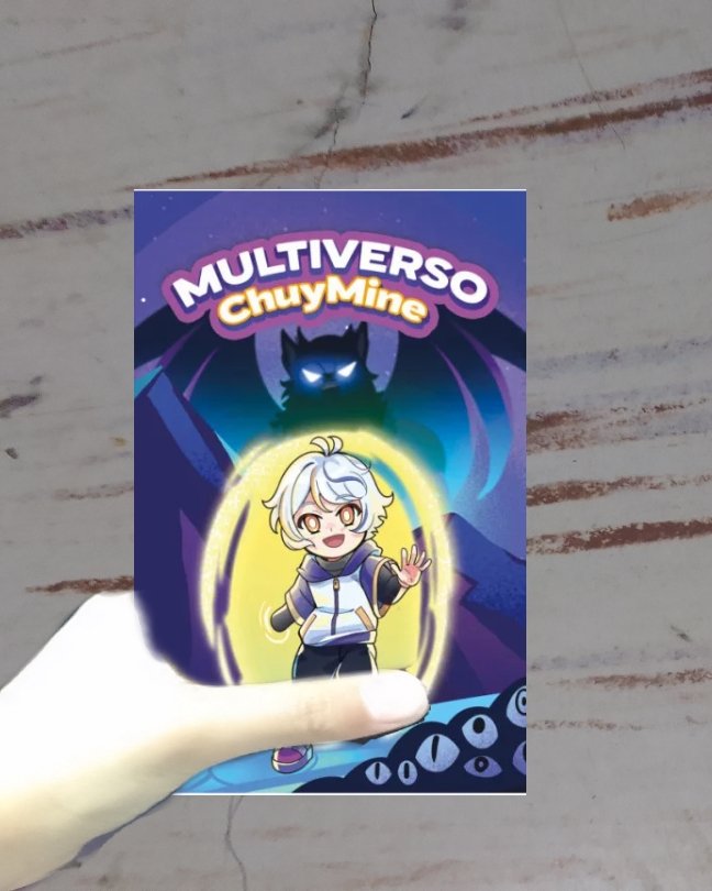 GuardiaDe7264's tweet photo. @TheChuyMin "Ya tengo tu libro, Chuy. Me gusta la historia de cómo enfrentas tus miedos y salvas a tus amigos viajando por universos llenos de peligro y misterio. https://t.co/Qv2tw5H5mV