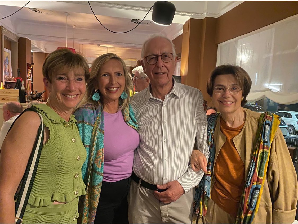 It was always a joy being with you! In picture below Alexandra Newton <a href="/NewtonLab/">Newton Lab</a> , President of <a href="/iubmb/">IUBMB</a>, myself, Juan Guinovar and Rosa Guinovar. We were so happy in Milano last July 2024, attending the FEBS  <a href="/FEBSnews/">FEBS</a> Congress. I can not believe I can not be with you in 2025!