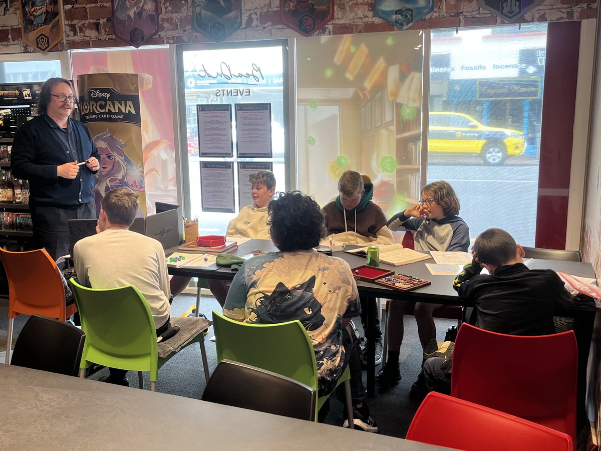 bea_dnd's tweet photo. Our young adventurers thought they had defeated the Big Beast… AND THEN THERE WAS A HYDRA!
Will they survive? Sign your little adventurers up for our Under 15 DnD games and find out!

#beadndgames #kidsdnd #wpnpremium #instoreevents https://t.co/oXpPB9YX7U