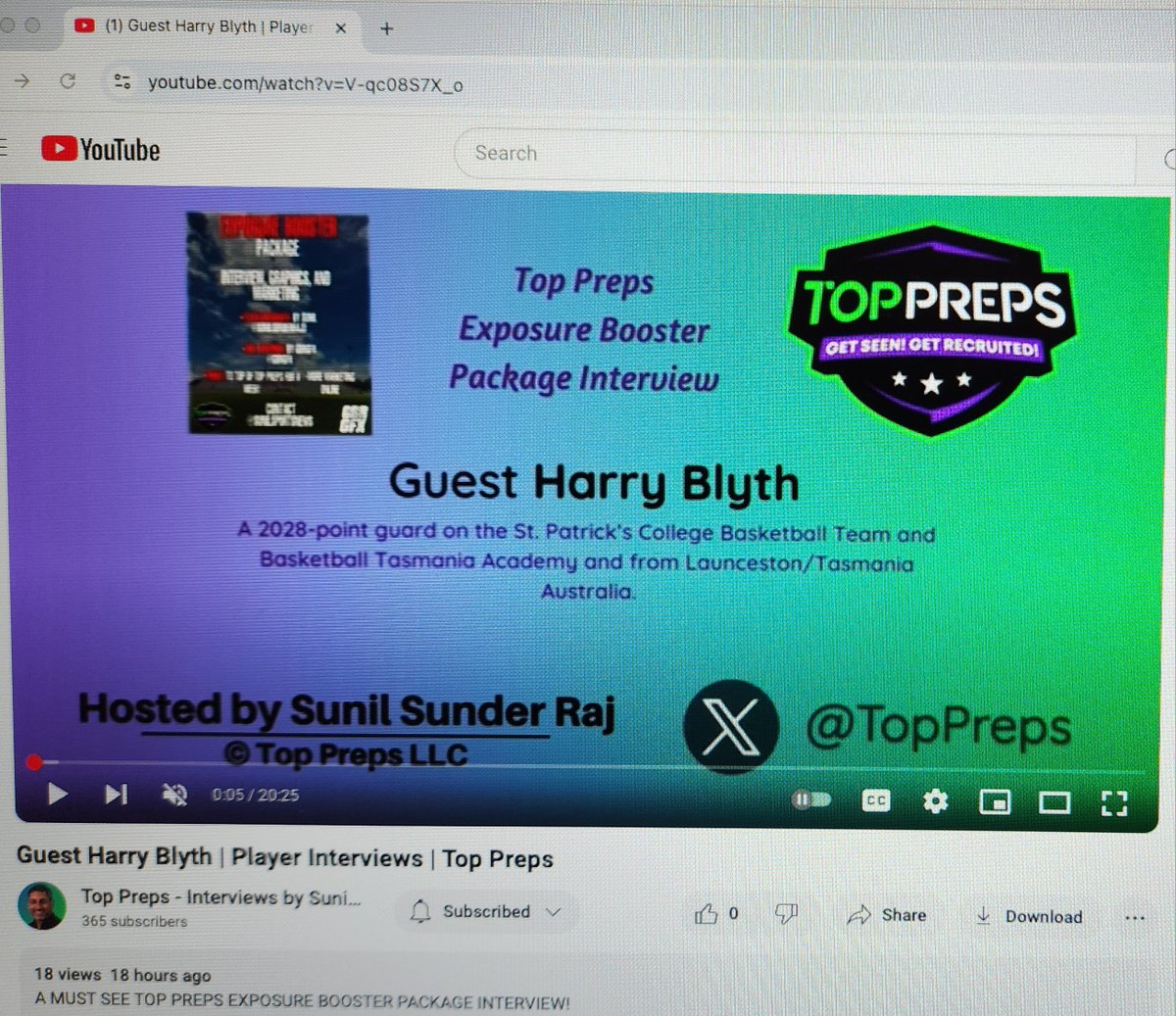 SunilSportsNews's tweet photo. @TopPreps Exposure Booster Package Interview with #HarryBlyth @HarryBlyth28 a 2028 point guard on the #StPatricksCollege Basketball Team & #BasketballTasmaniaAcademy @Basketball_Tas #Launceston #Tasmania #Australia 🎙️🏀 https://t.co/dUjVAdojvn https://t.co/KH379XWo2C