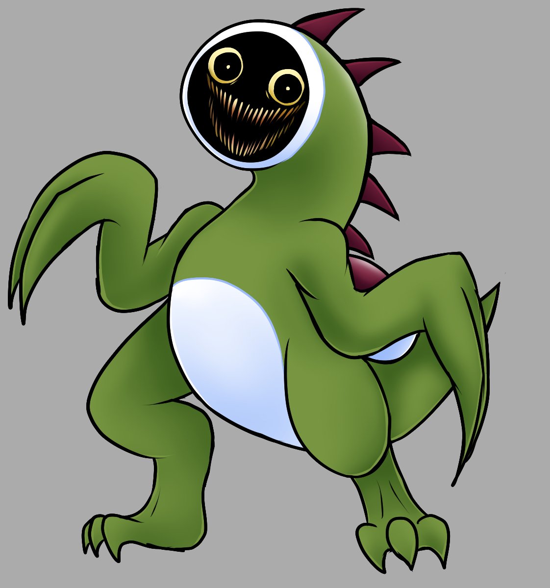 AntzIsMad's tweet photo. SECRET
THE GREEN DEVIL
updated render for the disgusting little dog
#art #secretsweep #horrorbrew https://t.co/FxRdlerLqm