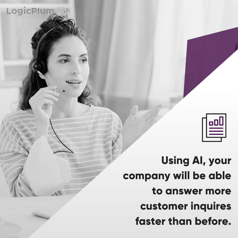 LogicPlum's tweet image. A report done in 2023 showed that businesses were able to answer over 13% more customer inquiries with the use of AI than before.

(Source: Nielson Norman Group)

#logicplum #AIChatbots #CustomerServiceAI #CustomerSatisfaction #TechInnovation #AIAutomation #CustomerExperience