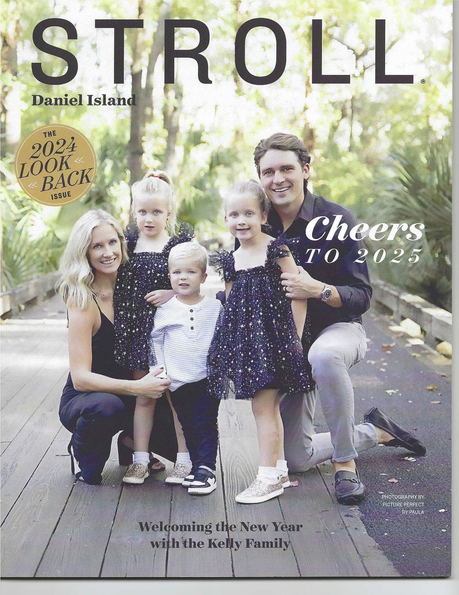 If  you've been hanging on the edge of your seat waiting to read our next  article in STROLL Daniel Island, you have another month of anticipation.   The current issue is an excellent review of 2024 on the Island.  We'll  be back in STROLL in February.