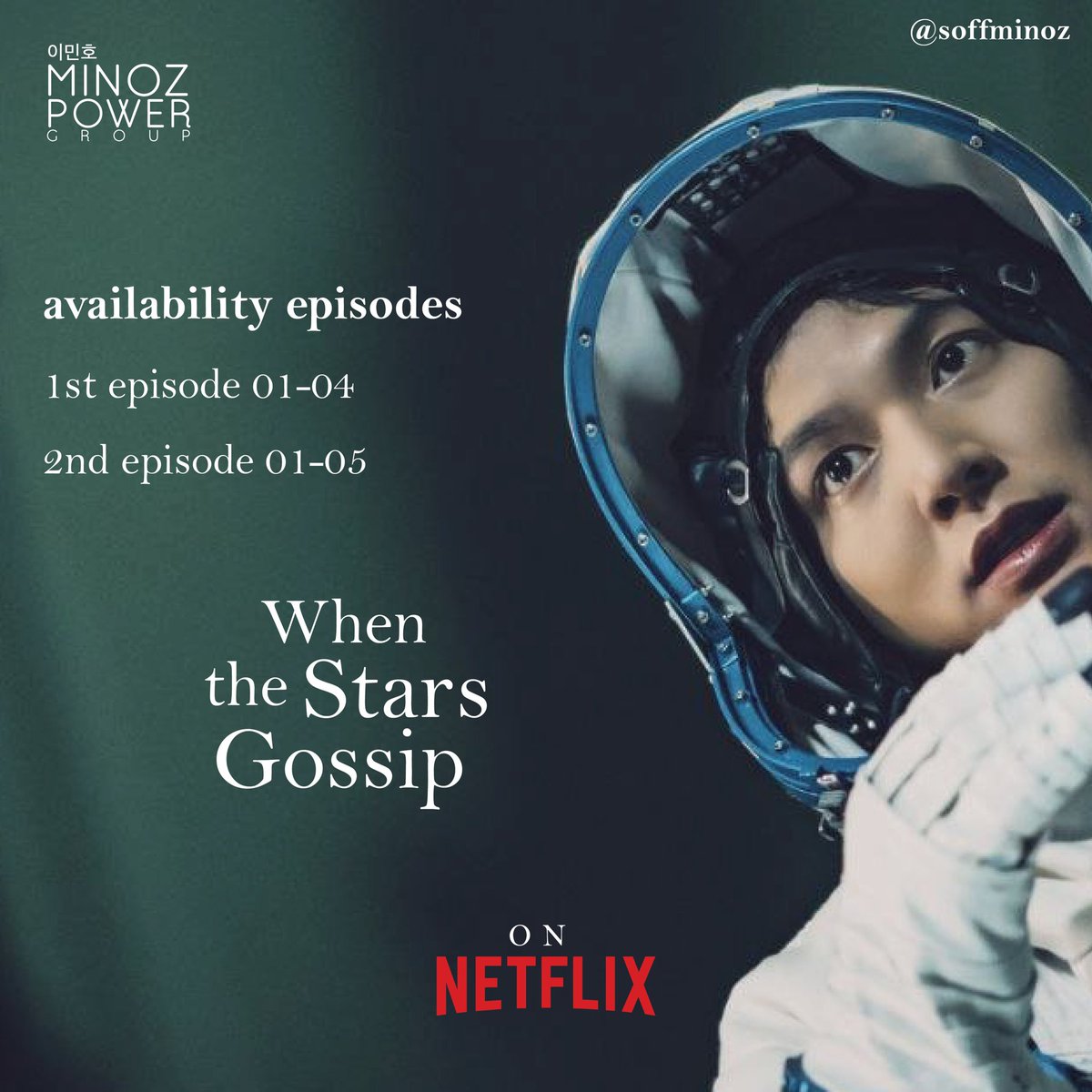 minozpowergroup's tweet photo. Minoz now is available When The Stars Gossip on #Netflix so let’s watch it! Let’s support #LeeMinho as always! 💪 

banner by @soffminoz

#WhenTheStarsGossip 
#Minoz
#KDrama https://t.co/2vpRBkXkAl