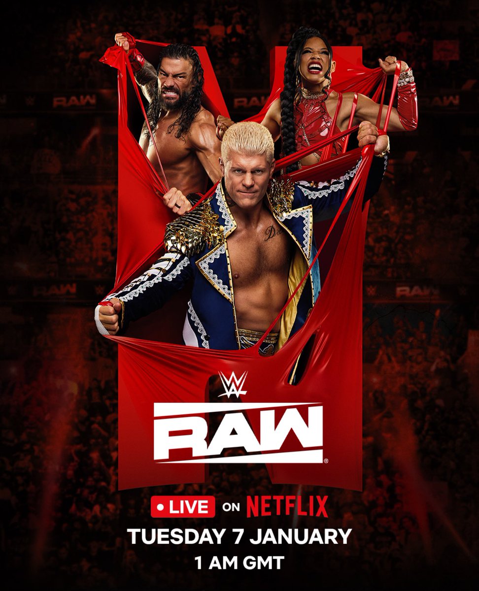 EliteClubS0B's tweet photo. Triple H has confirmed that the timing of RAW on Netflix will be FLEXIBLE. There won’t be any timing restrictions at all. The show can run as long as needed.

🚨🚨🚨

NO MORE TIME RESTRICTIONS 🔥 https://t.co/DeWzLfILGY