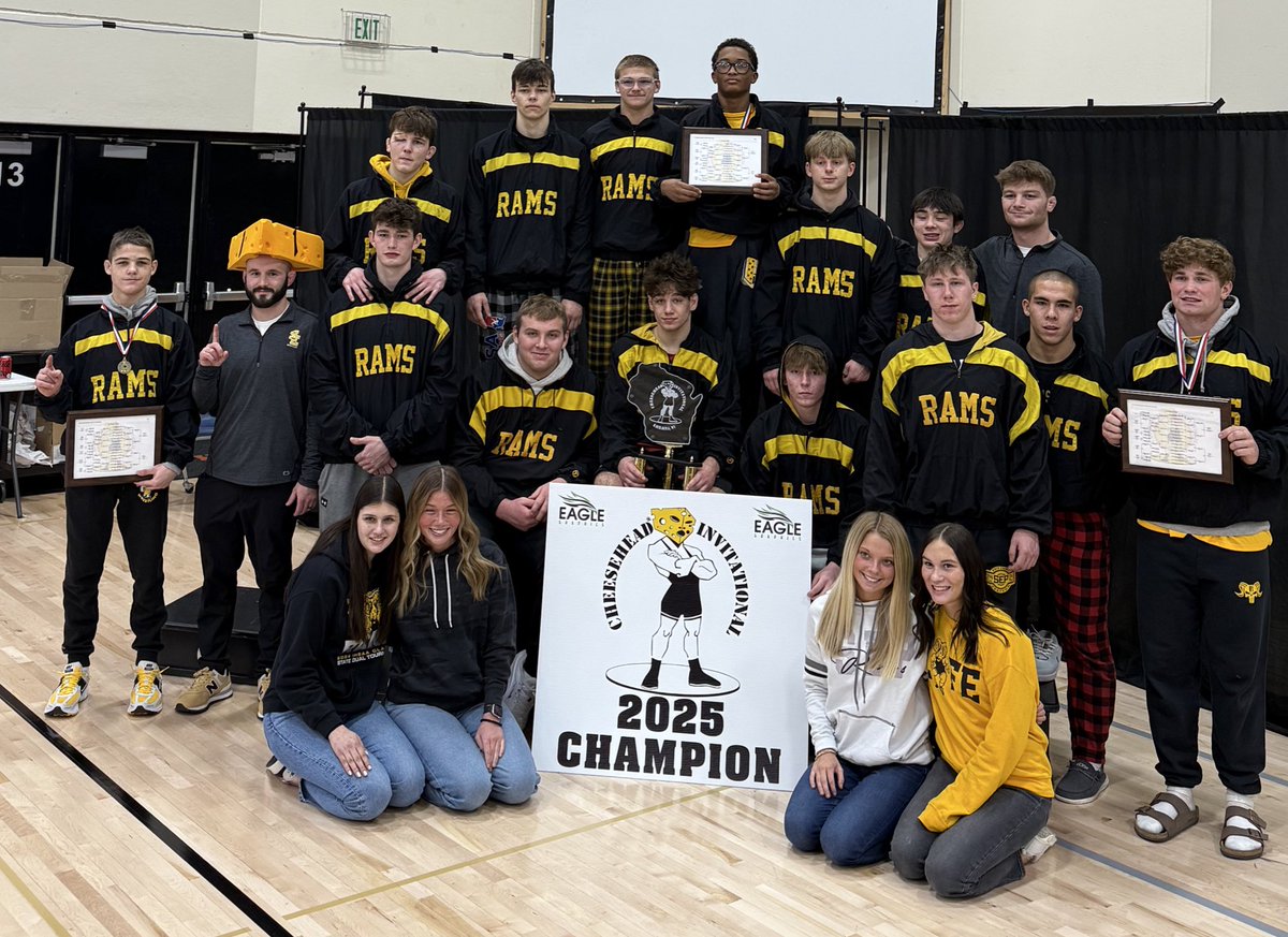 Cheesehead_Wrestling (@cheesehead_hs) on Twitter photo π¨ 2025 #Cheesehead Team Champions π¨
Congratulations to the back-to-back 2025 Cheesehead Invitational Team Champions Natβl #18 Southeast Polk <a href="/sepwrestling/">SEP GOATs Wrestling</a>
Amazing tournament, thanks for coming! Safe travels! π¨ 2025 #Cheesehead Team Champions π¨
Congratulations to the back-to-back 2025 Cheesehead Invitational Team Champions Natβl #18 Southeast Polk <a href="/sepwrestling/">SEP GOATs Wrestling</a>
Amazing tournament, thanks for coming! Safe travels!