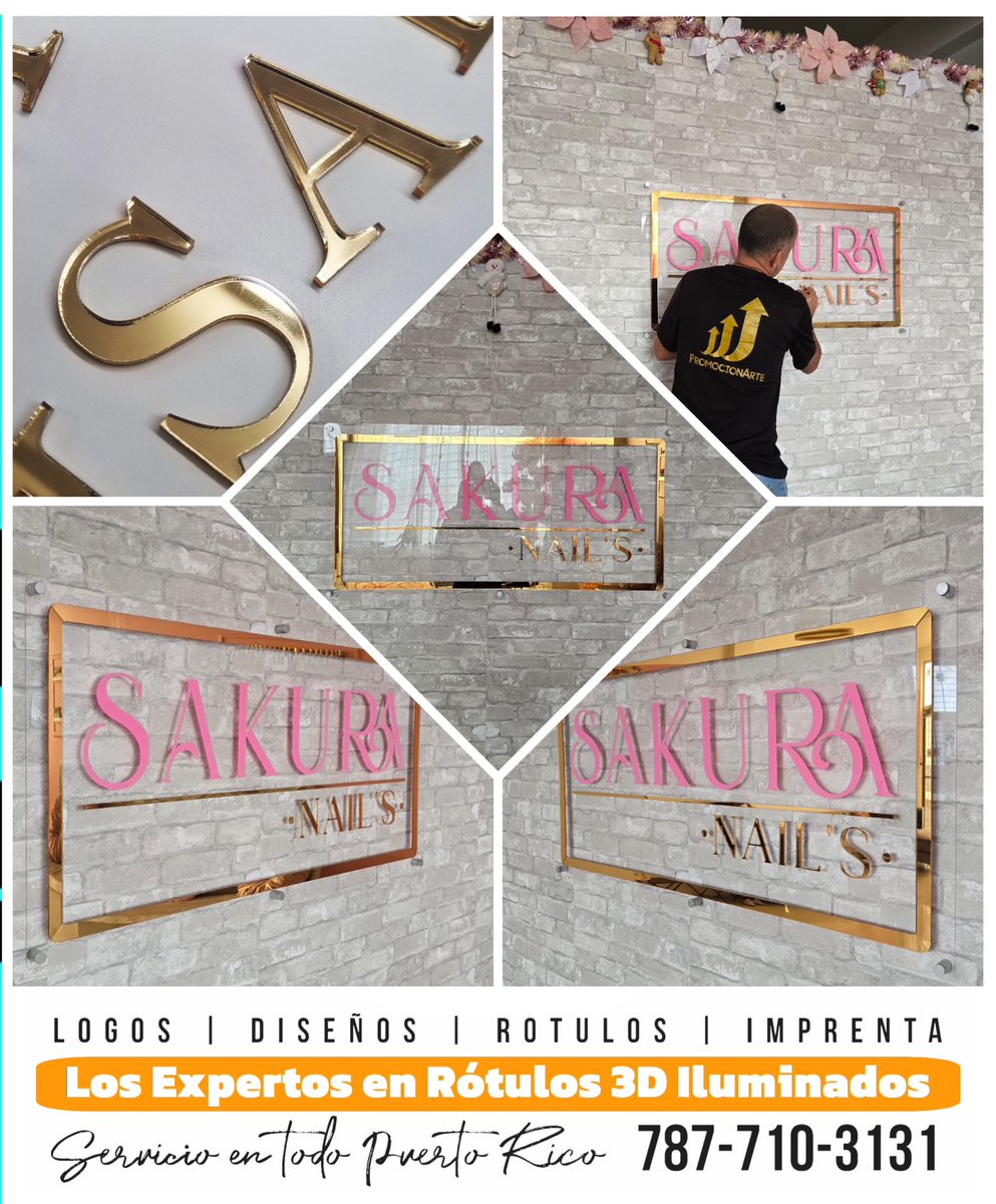 PromocionArtePR's tweet photo. 🤩 Los rótulos en exterior (fachada) ayudan a identificar tu negocio y destaca entre la multitud. 🎯 En el interior (recepción/pared de entrada) mantienen tu marca/logo presente en la mente y experiencia de tus clientes. 

💡 No es solo decoración, es estrategia. https://t.co/pAESaxVHvF