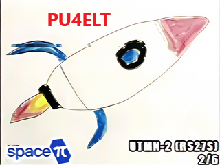 PU4ELT's tweet photo. 2025-01-05 00:24UTC
Reception of the #cubsat 3U 🇷🇺 UTMN-2 (#RS27S) over my QTH (GH70qd)
The satellite is sending some #SSTV images in RB-36 mode on 436.125 MHz
73's de PU4ELT 🇧🇷 !! https://t.co/iqklc4SfFY