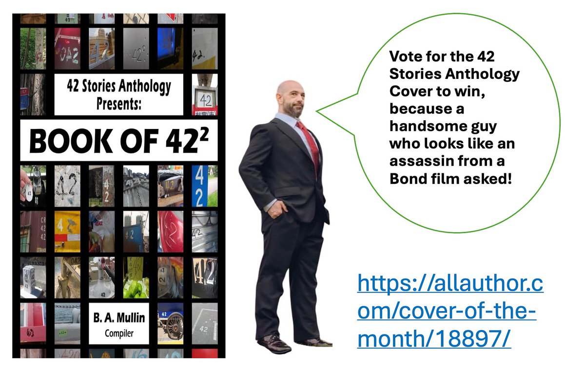 BAMWrites's tweet photo. #42StoriesAnthology, #BookOf42, #AnthologyCoverContest, #SupportWriters, #CoverDesignContest, #BookLoversUnite, #WritersOfX, #SupportIndieAuthors, #VoteForOurCover, #BestBookCover, #ReaderCommunity, #GlobalStorytelling, #CreativeAnthology, #Literary
https://t.co/79MiIawtjs https://t.co/p8etURVnqm
