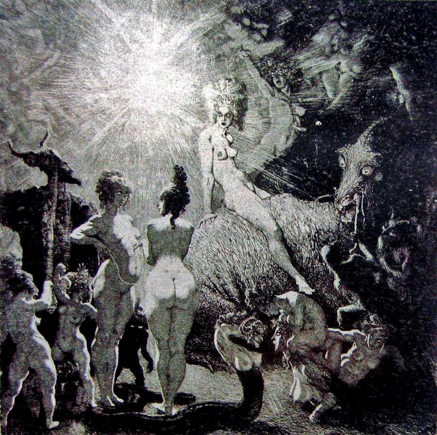 _GVNTHER_'s tweet photo. To the Festival — Norman Lindsay https://t.co/VoRMAVLg1c