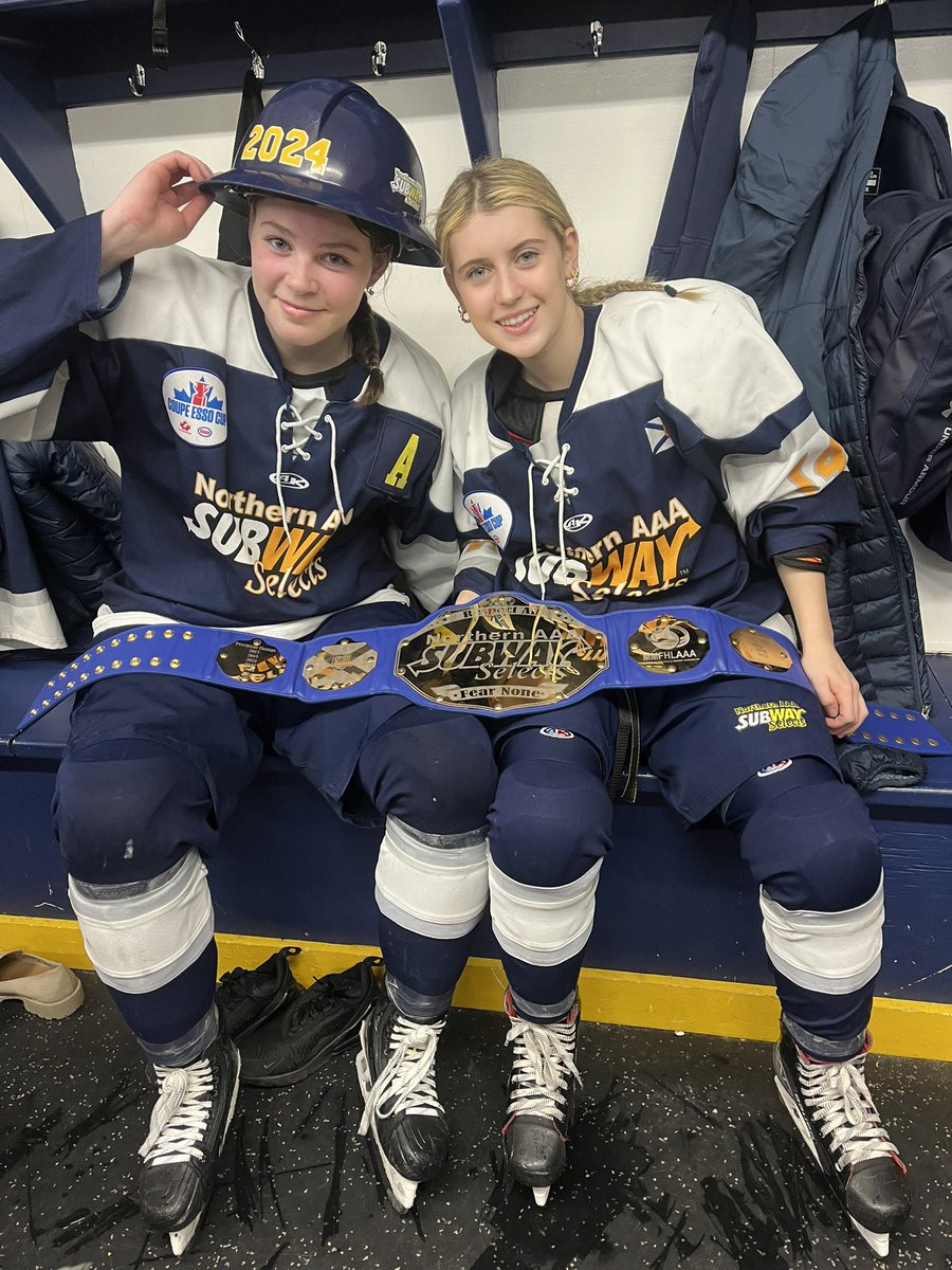 Selects battled hard but tied 2-2 against Western Flames. Goal scorers were Ashtyn MacHattie earring herself the belt and Aylee Glenn earring herself the hard hat.