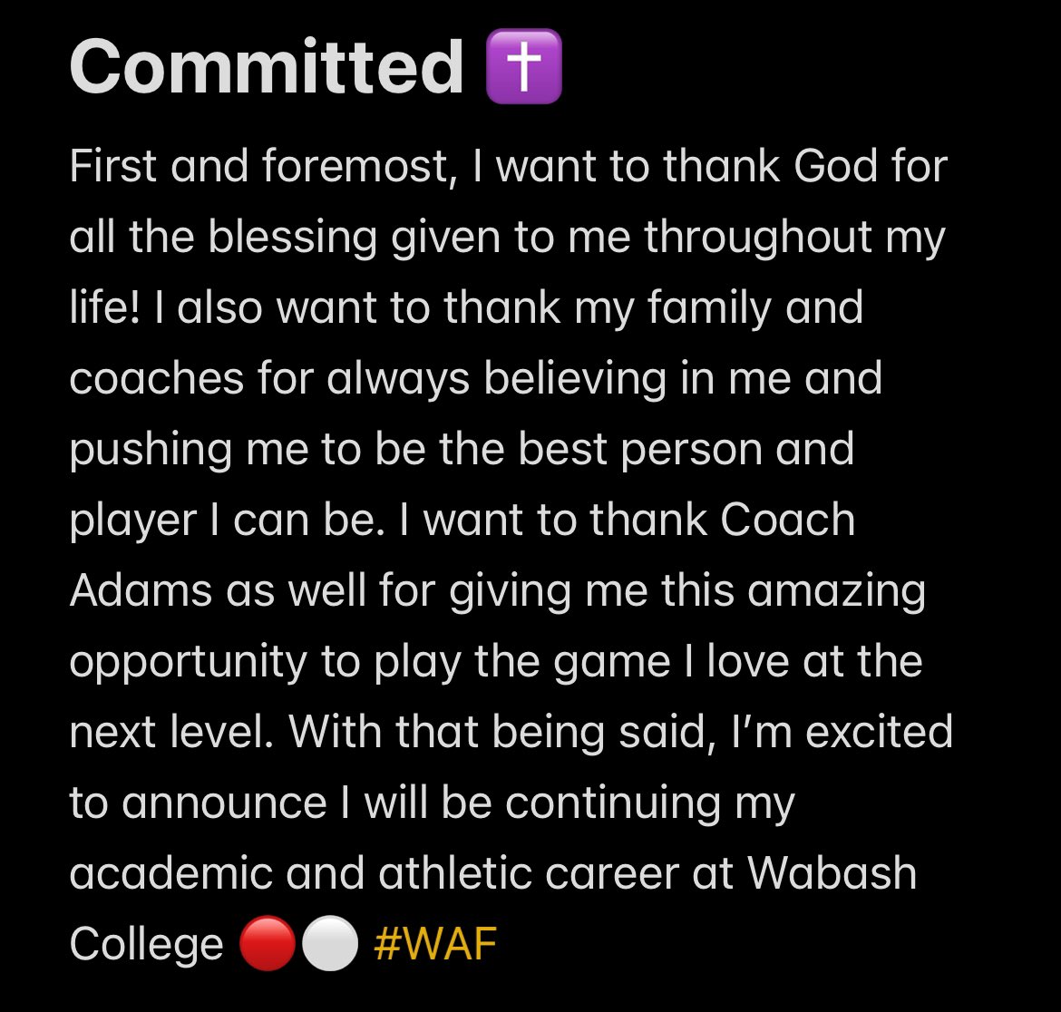 James Mercer (@jmercer_8) on Twitter photo Second chance…✝️👀
Thank you for the endless support from everyone! #HOE #WAF
| <a href="/Noah_McBride3/">Noah McBride</a> | <a href="/BillyHewig/">Billy Hewig</a> | <a href="/Coach_Paridaen/">Joey Paridaen</a> | <a href="/MarcusAdams_51/">Marcus Adams</a> | Second chance…✝️👀
Thank you for the endless support from everyone! #HOE #WAF
| <a href="/Noah_McBride3/">Noah McBride</a> | <a href="/BillyHewig/">Billy Hewig</a> | <a href="/Coach_Paridaen/">Joey Paridaen</a> | <a href="/MarcusAdams_51/">Marcus Adams</a> |