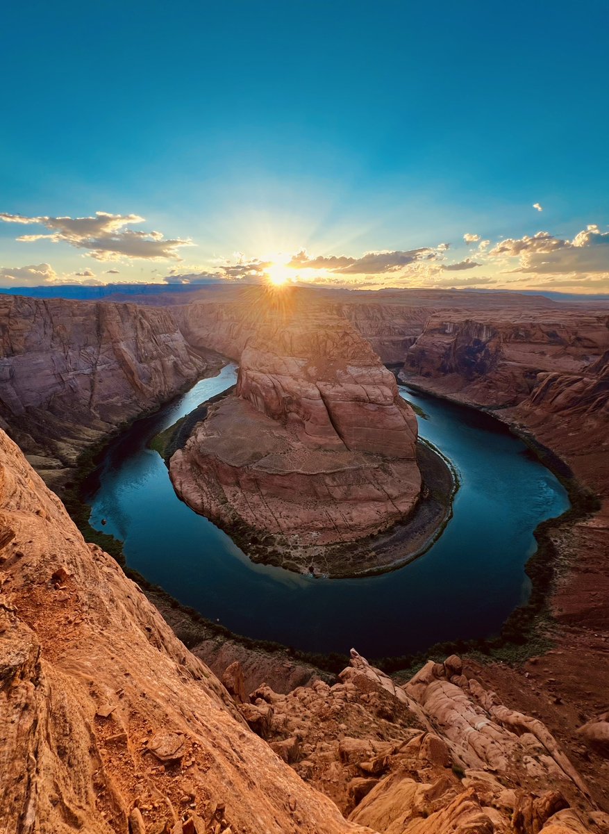 Beautiful End of Day shot at Horseshoe Bend in Page AZ. Taken with my iPhone. 
<a href="/elonmusk/">Elon Musk</a> 
#beautiful #travelphotography #arizona #nature #sunset #iphone15pro