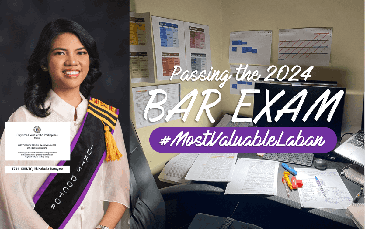 I used to always scour the internet for information about law school and passing the bar exam, so I thought I should pay it forward. Hoping this might be of some help for those #AMYingforExcellence #BarExam2025

youtu.be/ihsnryvwp9I