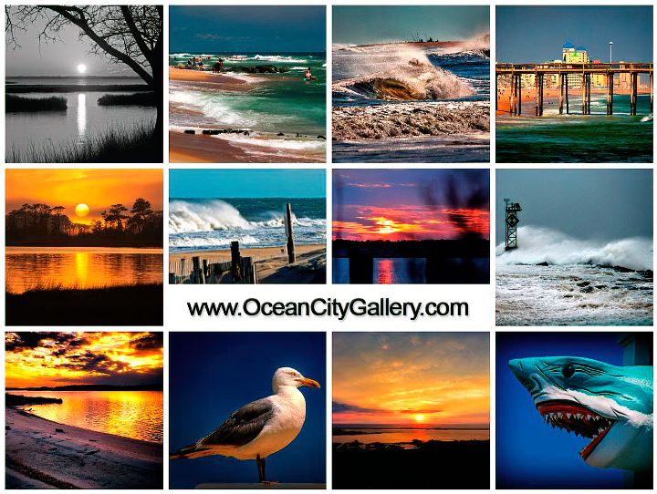 Art of the Day: "Ocean City Galley Collage 01". Buy at: ArtPal.com/billswartwout?…
