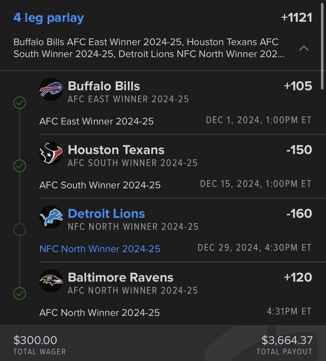 TheAlexGolden23's tweet image. @br_betting @ActionNetworkHQ @barstoolsports 

It’s always the heaviest favorite. To boot, I’m a Vikings fan … this was placed after Brazil game week 1 had no idea the Vikings would be this years team of destiny 

#HowFun!
#ThisIsWhyWePlay