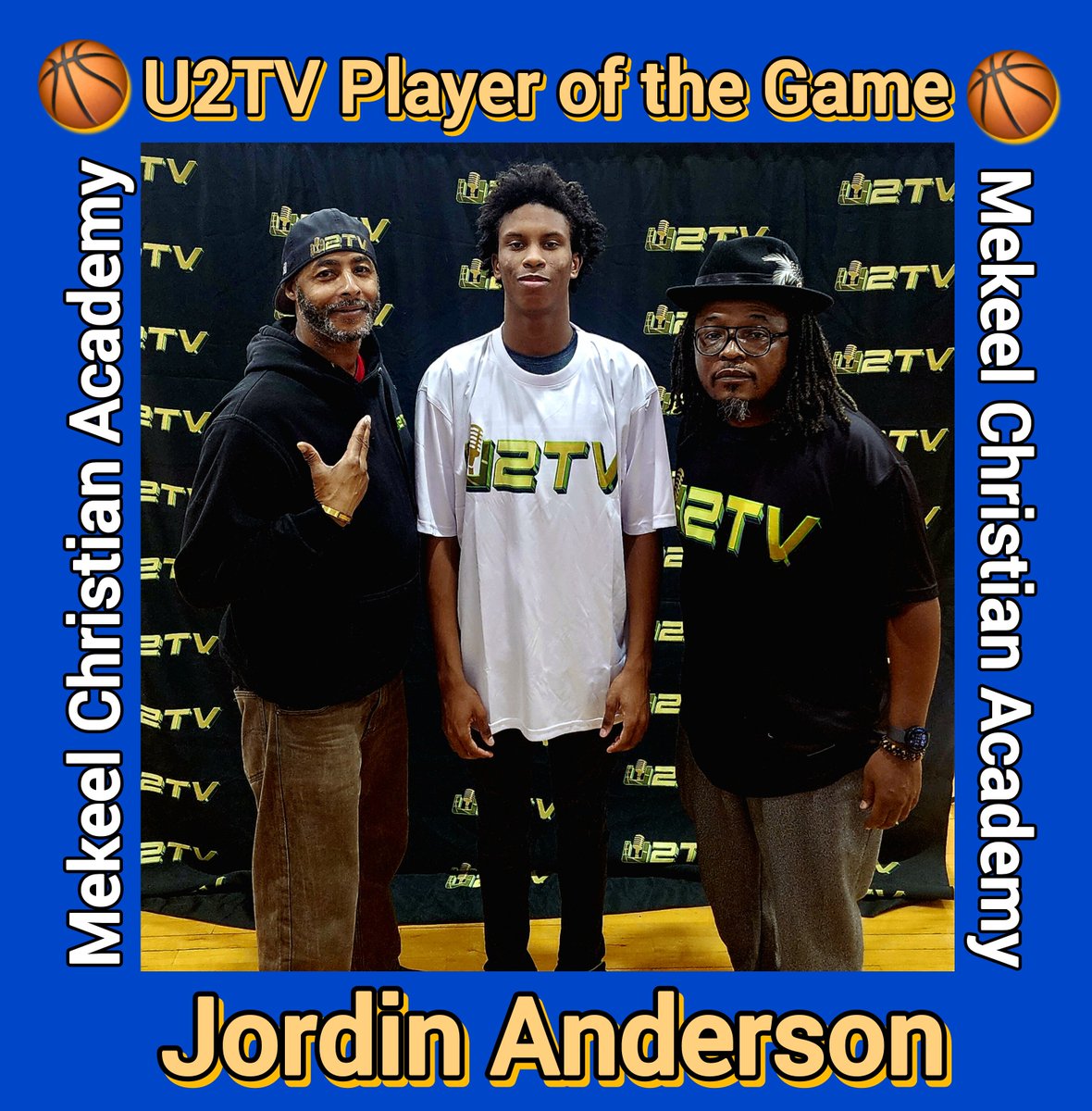 _U2TV's tweet photo. U2TV Player of the Game

Jordin Anderson - 6'4" - JR - Guard - Mekeel Christian Academy

19 pts vs King's Christian (Toronto, CAN)

#U2TVPlayeroftheGame
#518Basketball 
#U2TV https://t.co/v9f2SACJl1