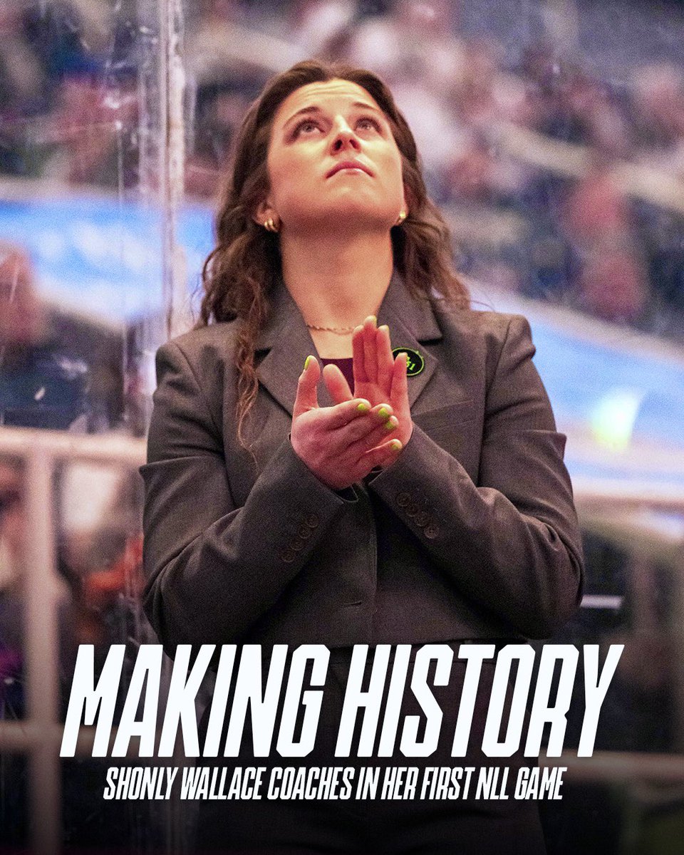 AlbFireWolves's tweet photo. Shonly Wallace makes @NLL history, again!

Congratulations to Shonly on making her first career appearance behind the bench as Video Coach!

#GetFiredUp🔥 https://t.co/OYQg1mTWAP