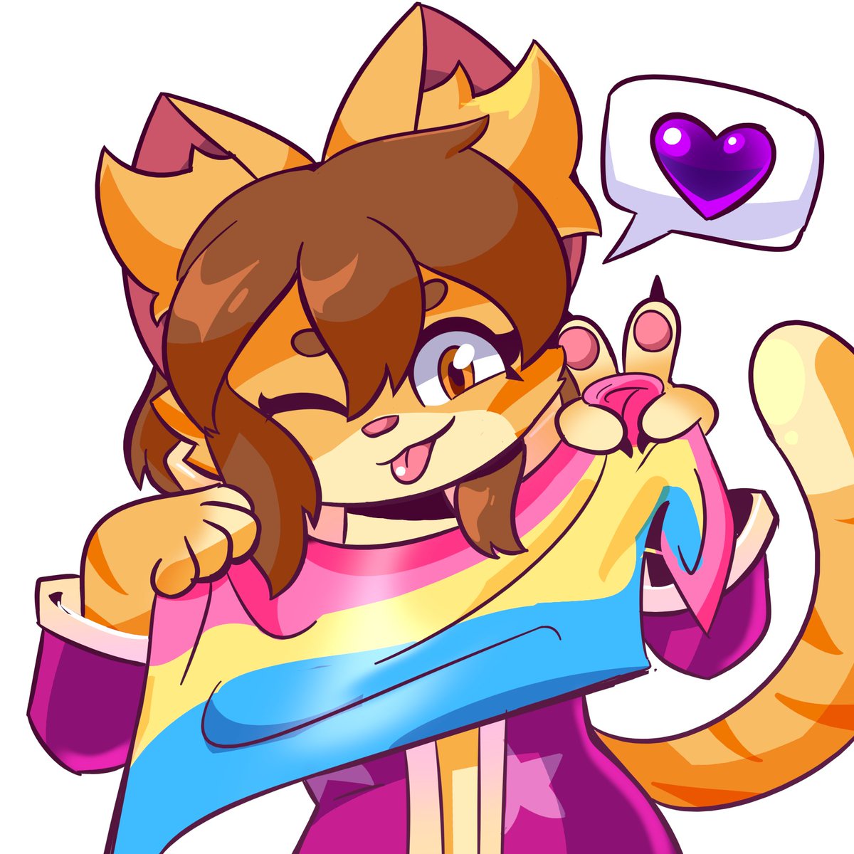 pan purr-ide!
Commission for <a href="/Pancakecat223/">Pancakecat</a>