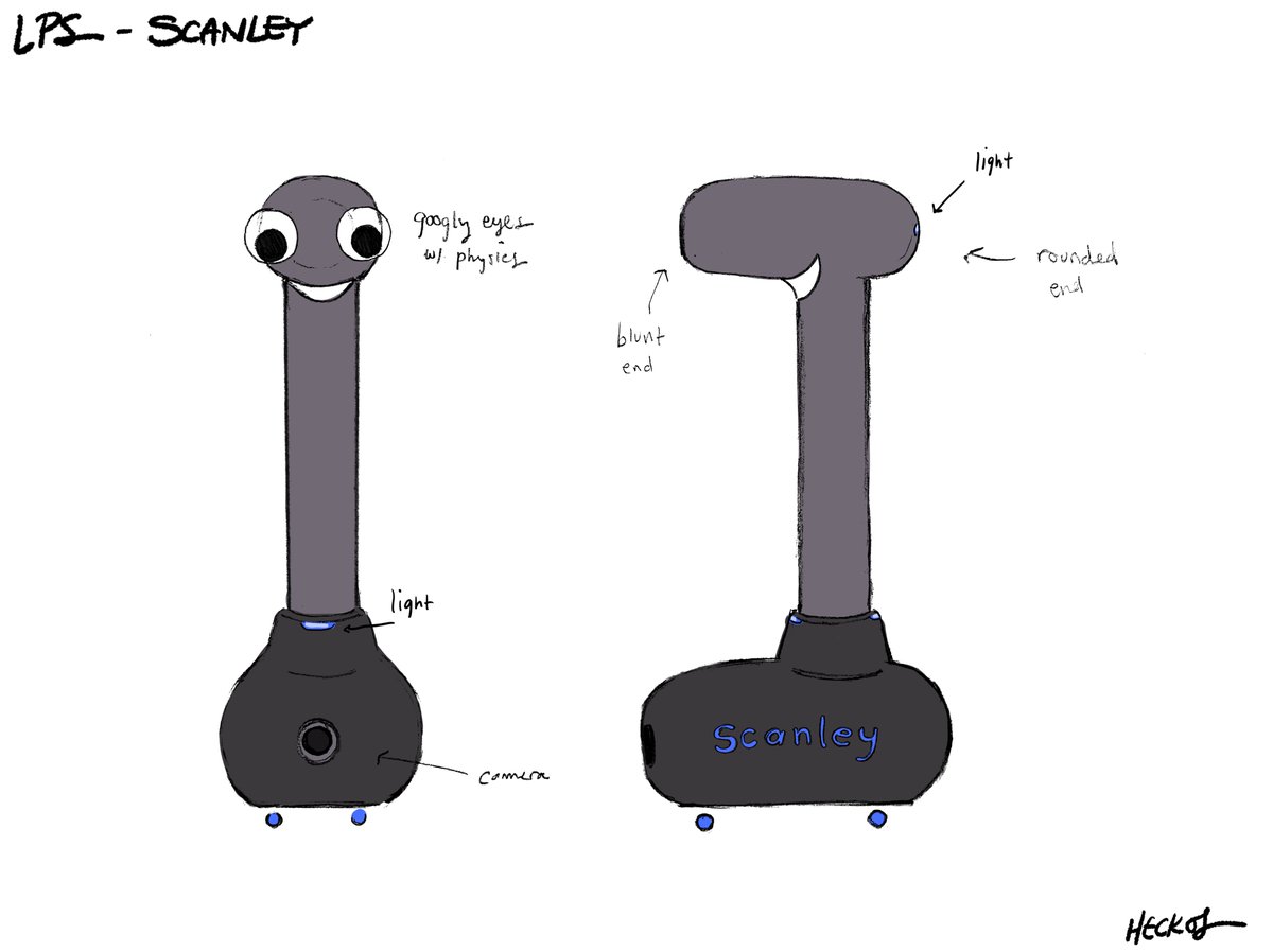 rattusrattusart's tweet photo. A new enemy is joining the ranks of Littlest Pet Shooter~ Here's Scanley the supermarket robot #gamedev #screenshotsaturday https://t.co/qqfOuqlEes