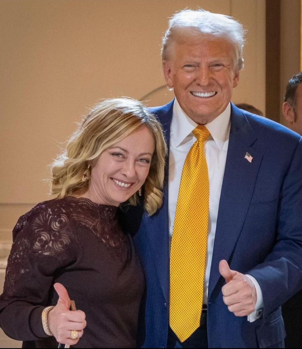 President Trump has invited Italian Prime Minister, Georgia Meloni to the inauguration! 
Give me a👍 for them!!