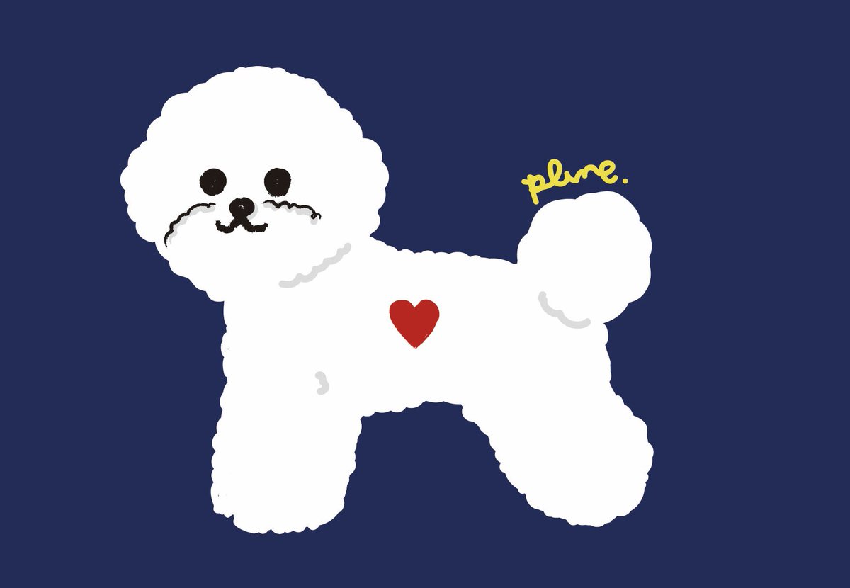 EikoPlune's tweet photo. Plune.白くて丸い犬❤️ 

メガネのおしゃれなわんちゃんです✨

❤textile make me happy❤by Plune.

詳細はリプ欄に🥰
 #nftart #nft #犬 #dog #わんちゃん #白い犬
 #犬好き https://t.co/zQZB6EEbkZ