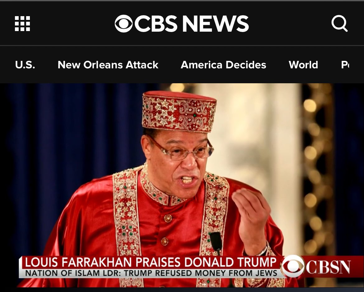 Is <a href="/Minister/">minister</a> Louis Farrakhan not deserving of this medal Presidential Medal of Freedom. I am curious Geroge right now 🙏🏽