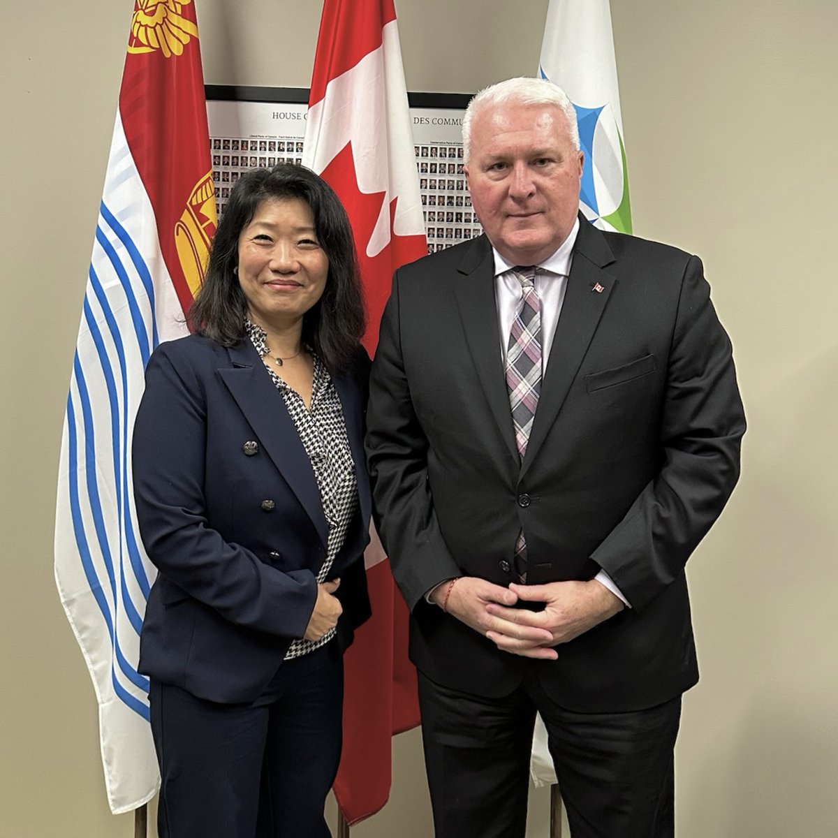 It was an honour for CEO <a href="/paulinac/">paulinac</a> to meet with MP <a href="/JohnBrassardCPC/">John Brassard</a> , a dedicated advocate for the #TerryFoxHumanitarianAward. Thank you for championing #TerryFox’s #humanitarian legacy – a tribute to one of #Canada’s greatest heroes.

#CDNpoli #CHPC #GovernmentofCanada