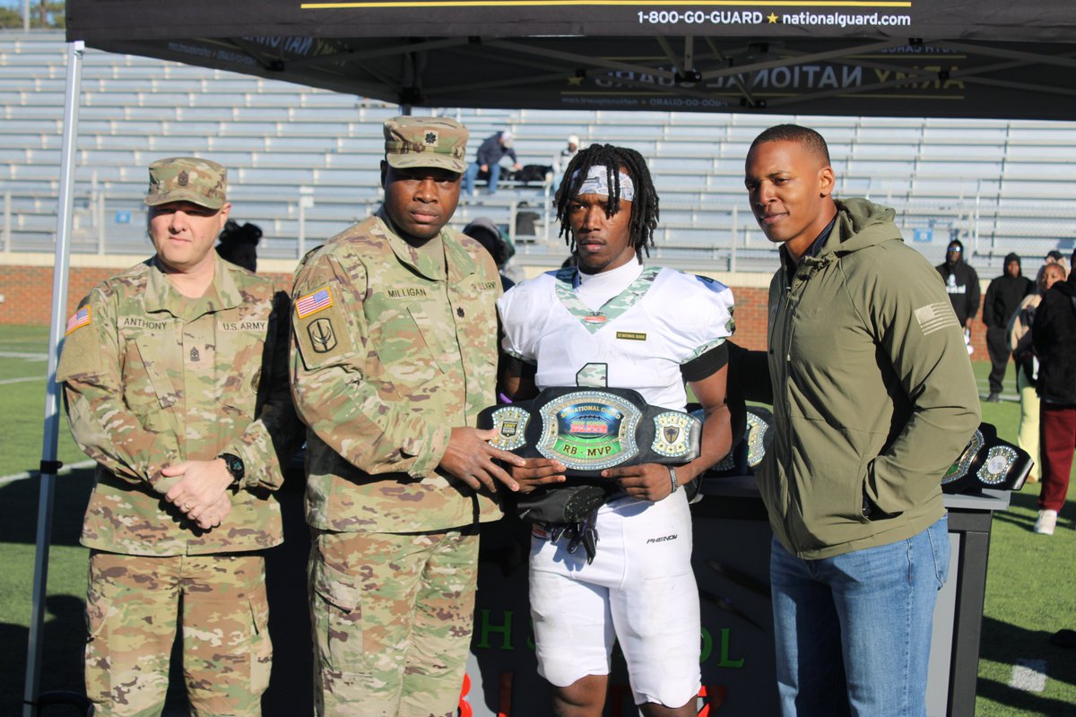 The MVP winners at the <a href="/HighSchoolBlitz/">High School Blitz</a> <a href="/SCArmyGuard/">South Carolina Army National Guard Recruiting</a> Senior Showcase - Noah Perrin of Greenwood (Special Teams), <a href="/olivermarett79/">Oliver Marett</a> of <a href="/BHPBearNation/">BHP Bears!</a> (OL), <a href="/iangrissom6/">Ian Grissom ⭐️2025⭐️</a> of <a href="/RockHillHigh1/">Rock Hill High</a> (QB) &amp; Jeremiah Singleton of <a href="/pinewoodprepsch/">Pinewood School</a> (RB). Full story up now at prepredzone.com