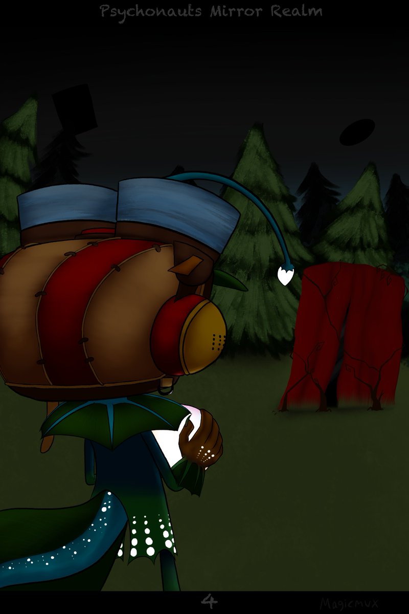 magicmvx's tweet image. Psychonauts Mirror realm page 4
#Psychonauts #Psychonauts2 #comic #Multiverse #Au #AlternateUniverse #RazputinAquato