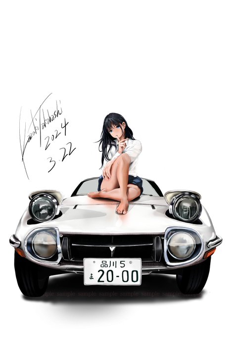 #昭和100年だから昭和の車両を貼ろう 